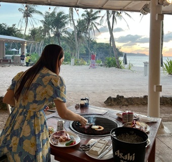 닛코 호텔 선셋 바베큐 명당 자리 완벽 가이드