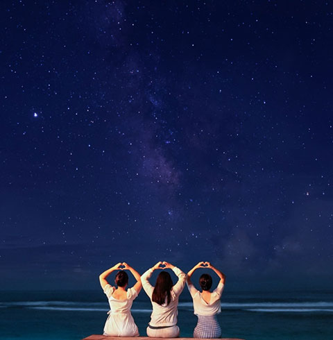 탕기슨 비치 별빛 야경투어