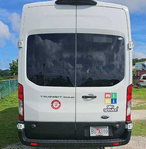 괌 15인승 단독 미키택시 밴투어