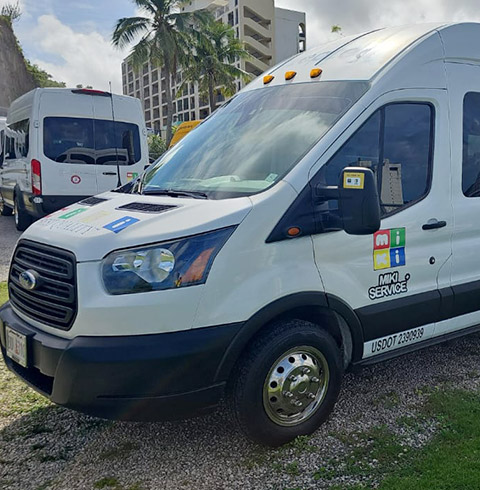 괌 15인승 단독 미키택시 밴투어