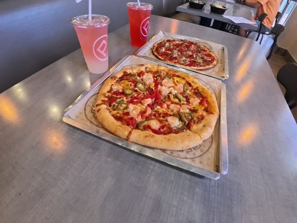 아기랑괌여행 괌 맛집 파이올로지 피제리아 피자 세트메뉴