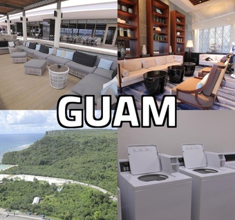 츠바키호텔괌 수영장 완전 활용법! 니코호텔 워터슬라이드 무료 이용까지