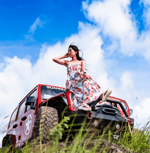 괌 아웃도어 오프로드 남부투어+실탄사격